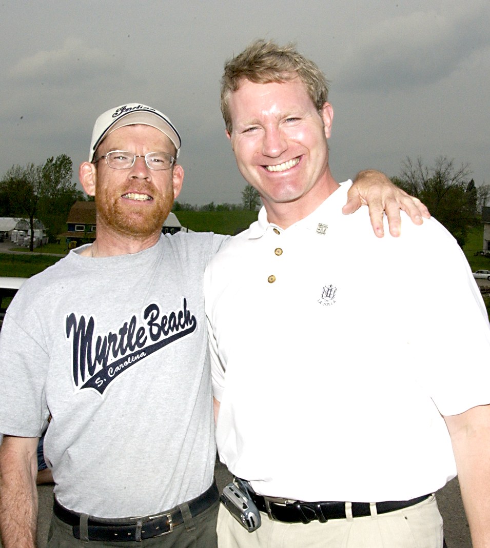 Volunteers and supporters at the 1987 Marty McSorley All-Star Day