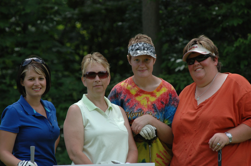 Golfers at the Community Living Haldimand tournament